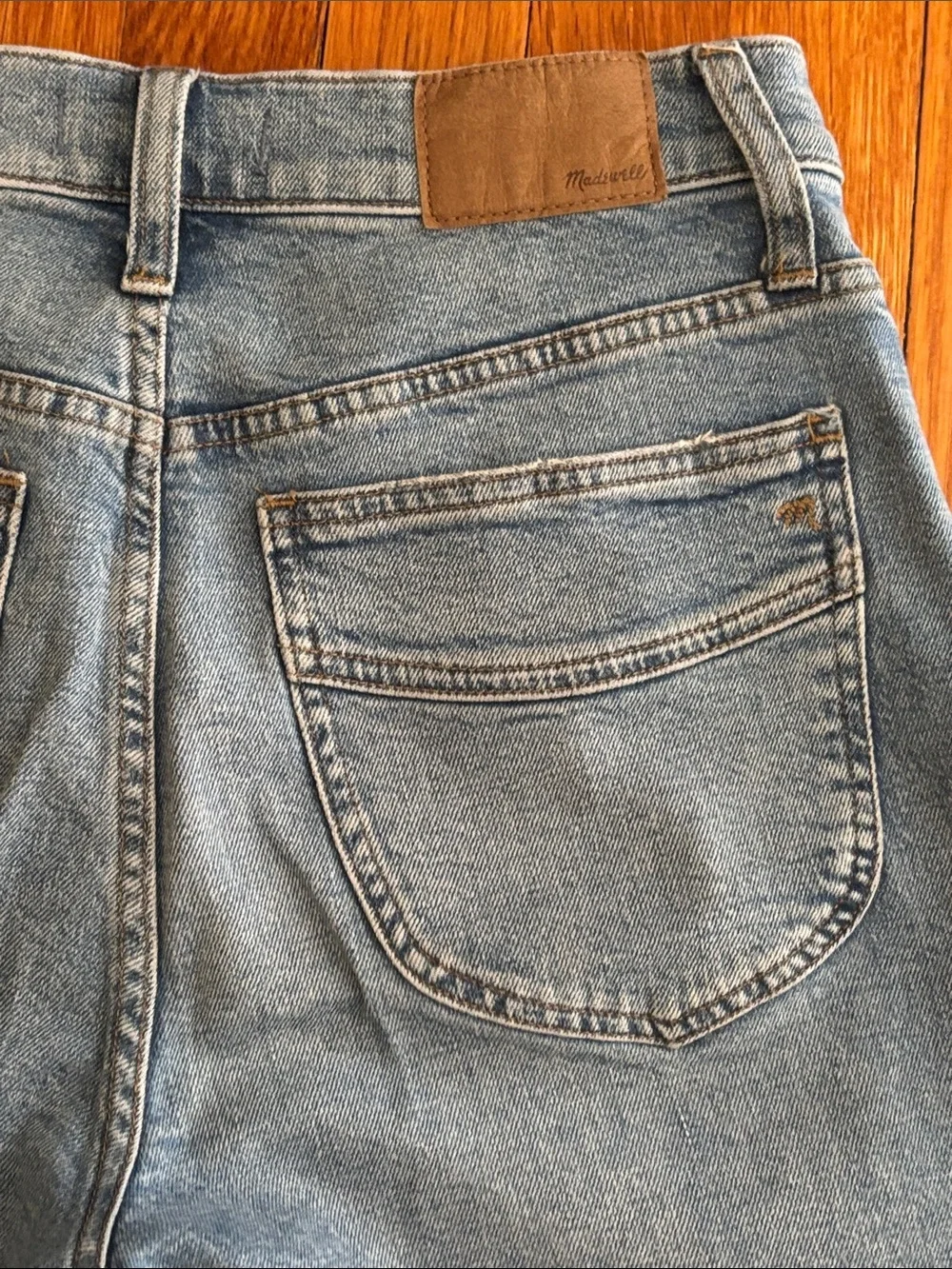 Madewell Light Blue 11” High-Rise Flare Leg Jeans